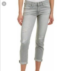 AG Crop Ex-Boyfriend slouchy slim ripped jeans